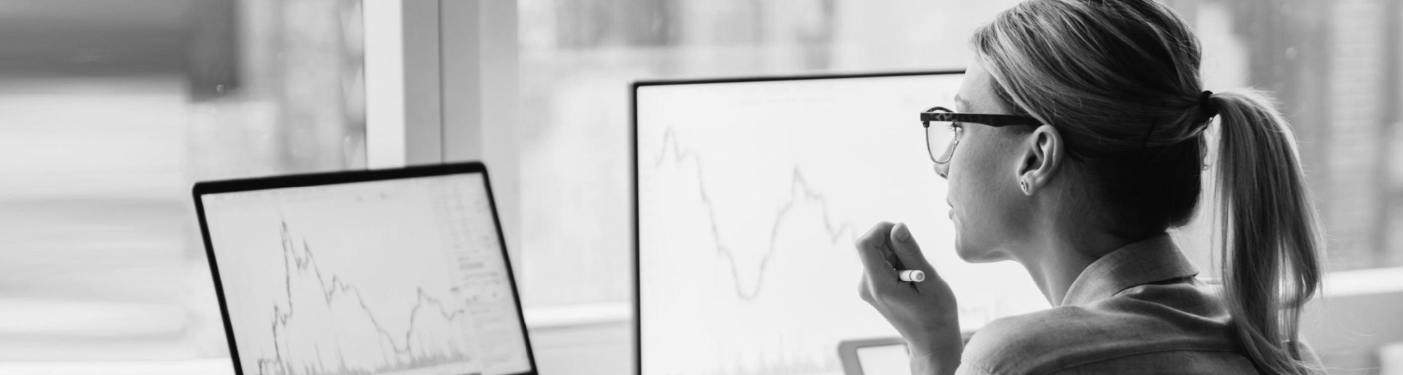 Team bei der strategischen Finanzplanung